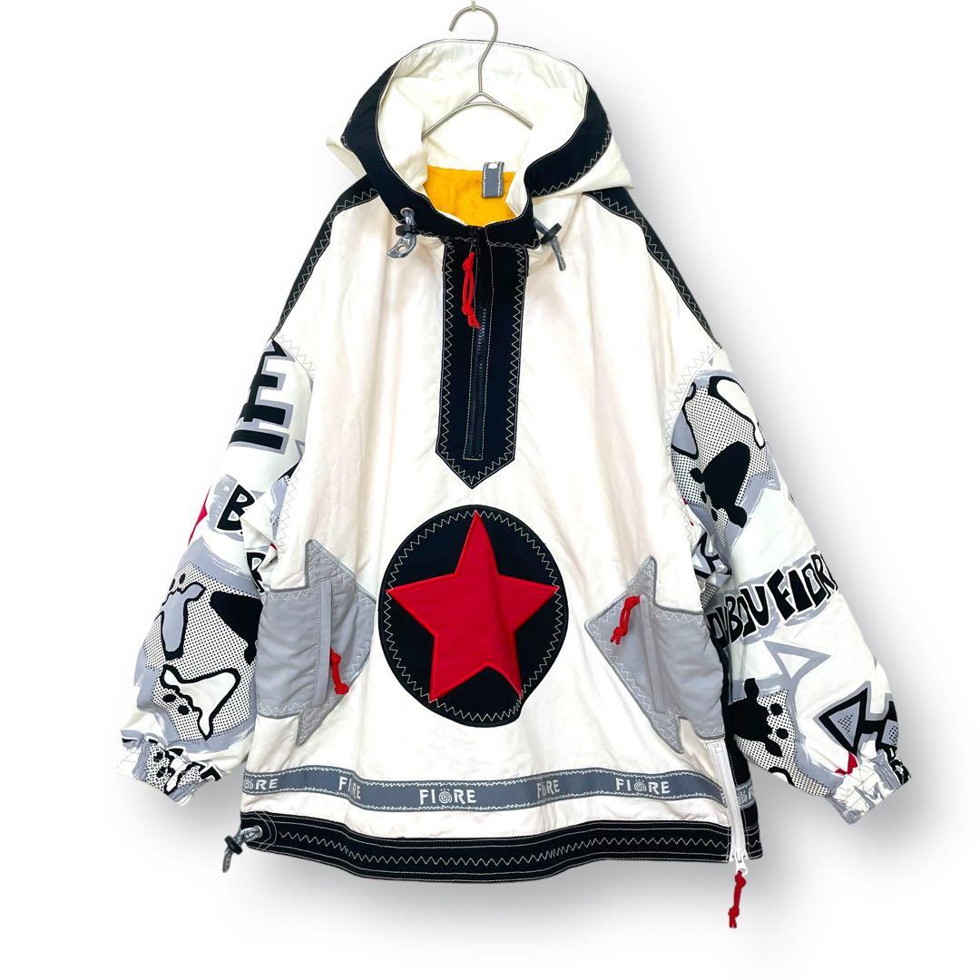 バウバウフィオーレ　アシックス　スノボーウェア(M/9)日本製　スキーウェア