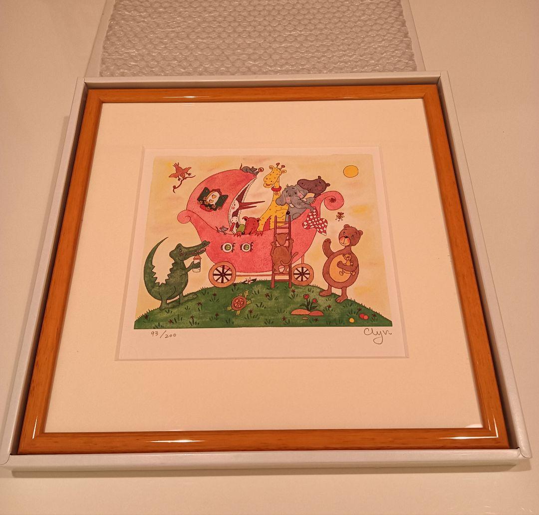 【新品未使用品】Clyv クリーブ　「子供達の箱舟」ジクレー