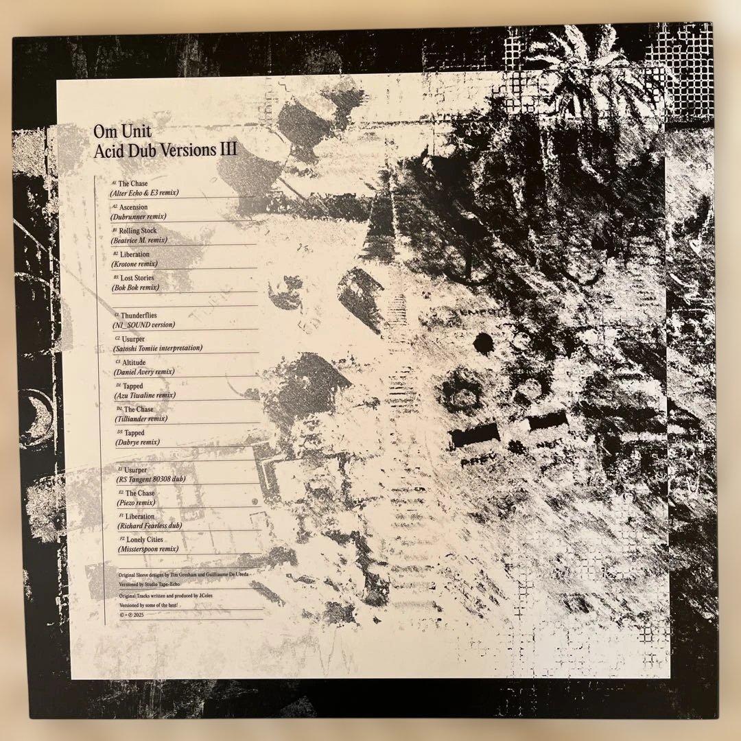 洋楽 Om Unit Acid Dub Versions III