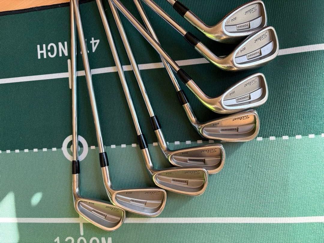 Titleist 804 OS FORGED アイアン8本セット(3-9，PW)