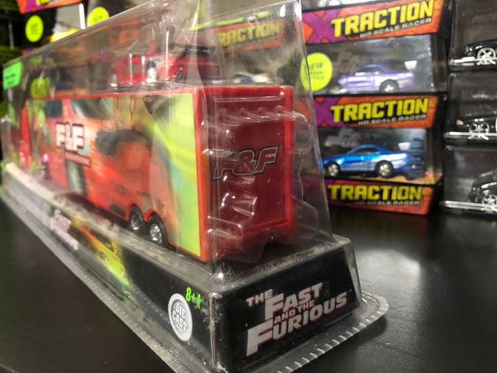 【超希少】ワイルドスピード ミニカー トレーラー with RX-7