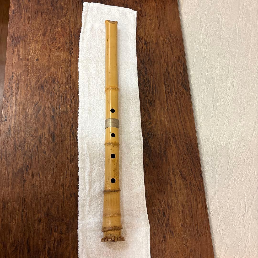 尺八　竹治　竹製　琴古流　約57cm