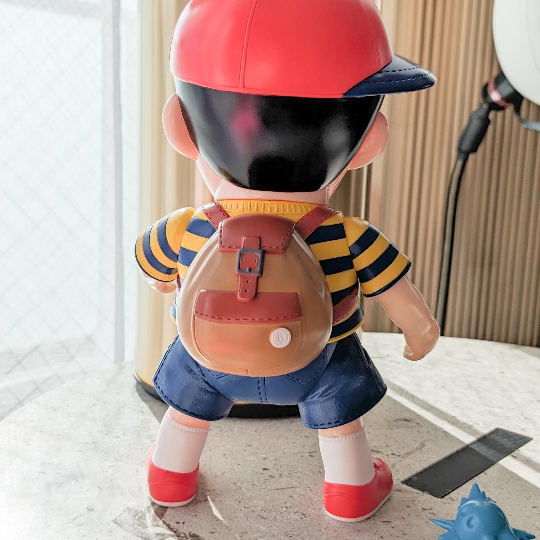 ネス フルアクションソフビ　MOTHER2　ほぼ日