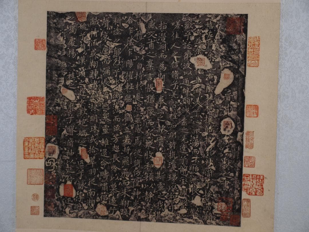 骨董市仕入れ品　中国清時代の掛軸　人物図　肉筆保証　 DE402A7-3