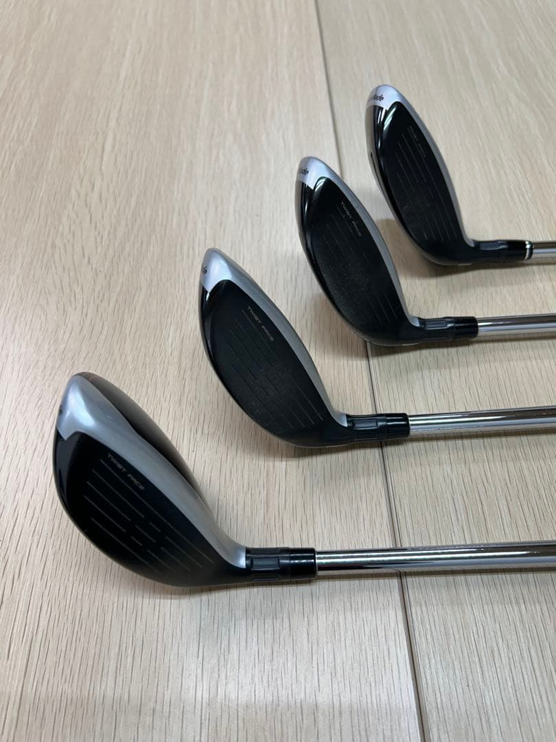 テーラーメイド M6 レスキュー 3-6番 4本セット NS PRO MODUS