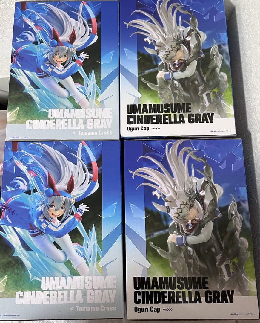 ウマ娘 フィギュア まとめ売り 7個セット スティルインラブ　シンデレラグレイ