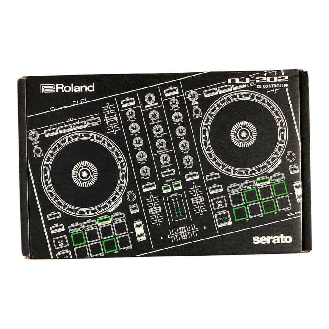 【美品】Roland DJ-202 DJコントローラー おまけ2点付き