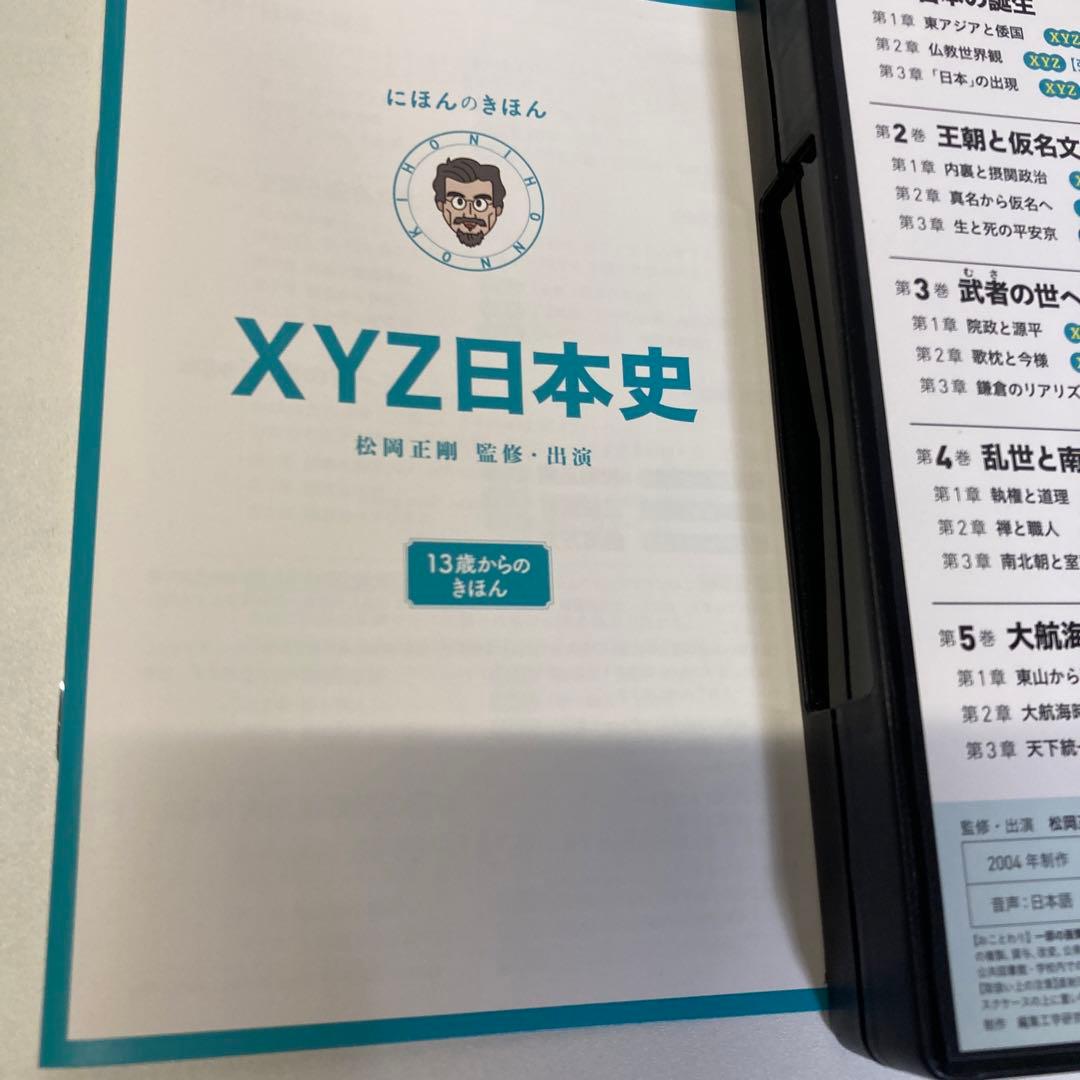 松岡正剛 『XYZ日本史』,歴史,講義,歴史教育,情報の歴史,情報の歴史を読む