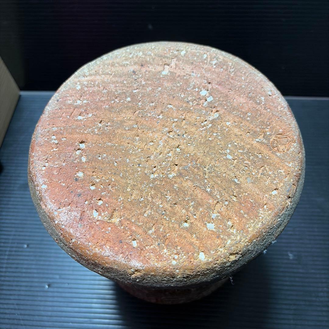 茶道具 信楽焼 代一 陶器 水差し 木箱付き 工芸品 骨董品 和物