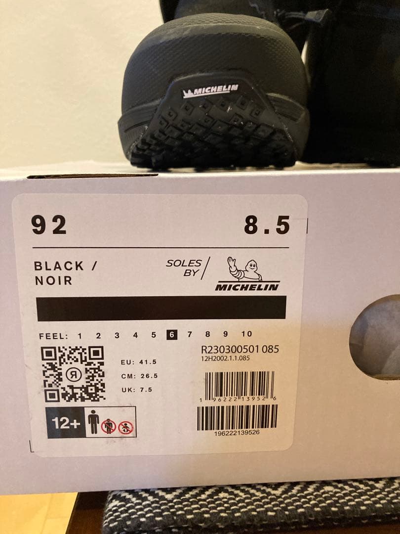 ride ライド スノーボードブーツ　THE 92　23-24モデル 黒