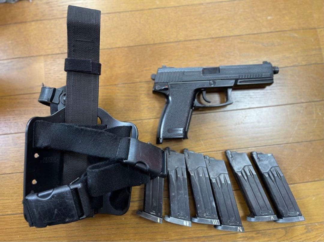 サファリランド 実物ホルスタ－Mk23 socom 東京マルイ　ガスガン