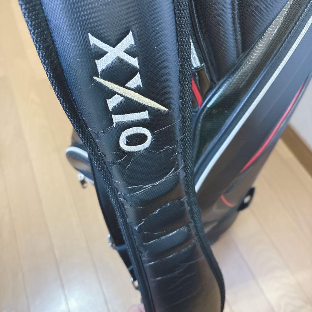 K443 XXIO GGC-X091 スポーツモデル ブラック キャディバッグ