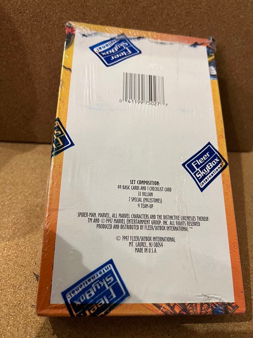 1997 Fleer Skybox スパイダーマン marvel BOX