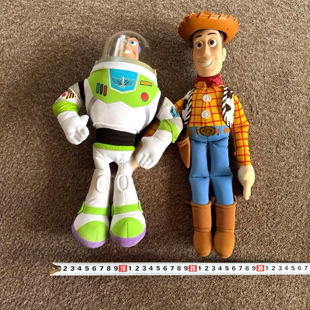 【TOY STORY】ウッディ & バズ・ライトイヤー ぬいぐるみセット