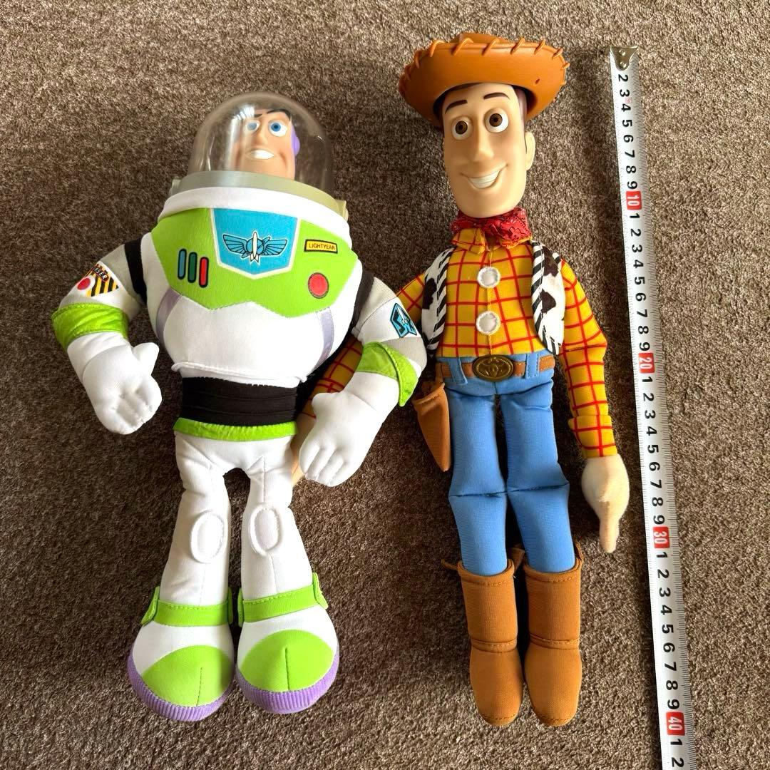 【TOY STORY】ウッディ & バズ・ライトイヤー ぬいぐるみセット