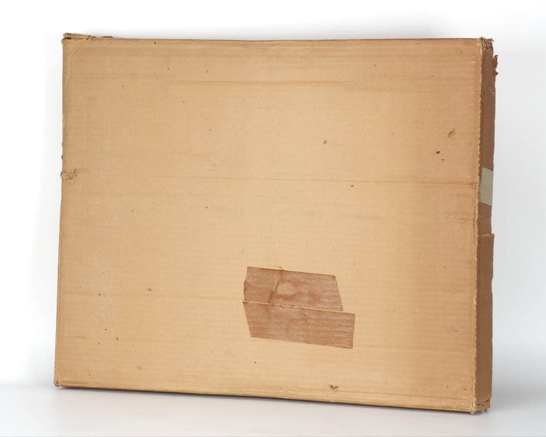 蒼波 日本画 作品「菖蒲」直筆サイン 落款 在銘 共シール 6号 額装 箱付