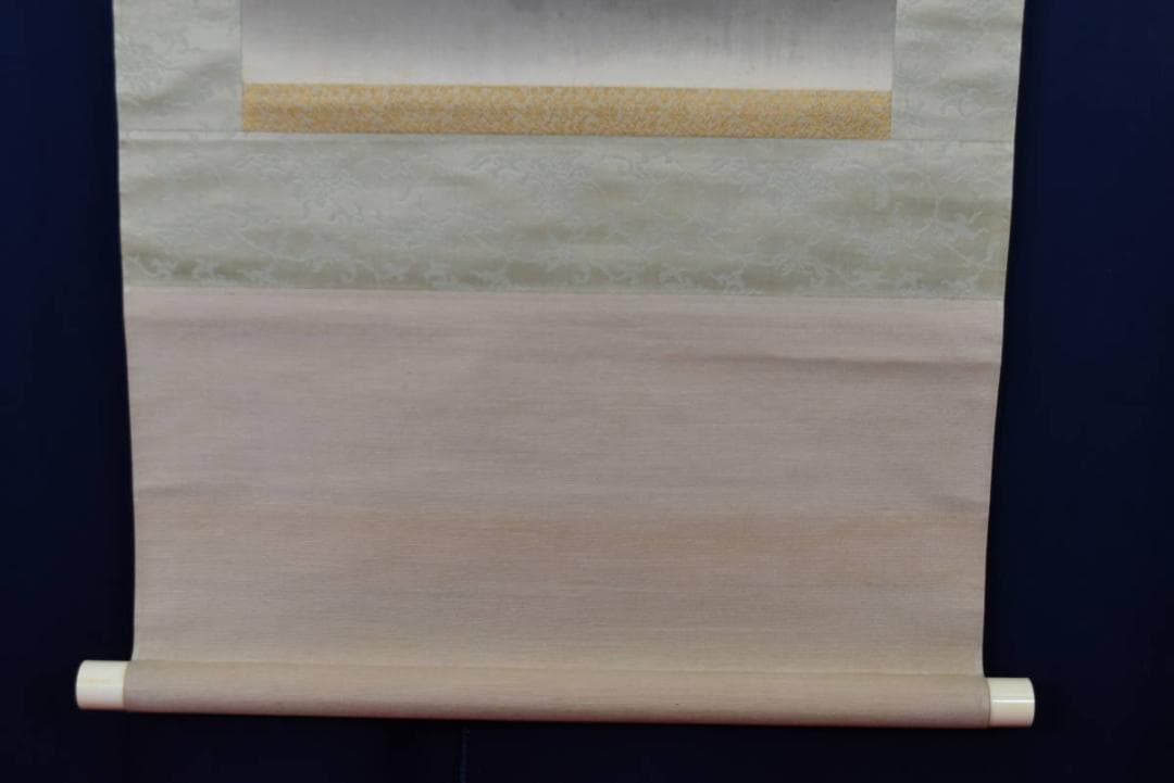 【真作】石渓/富士雪景図/掛軸☆宝船☆AB-410