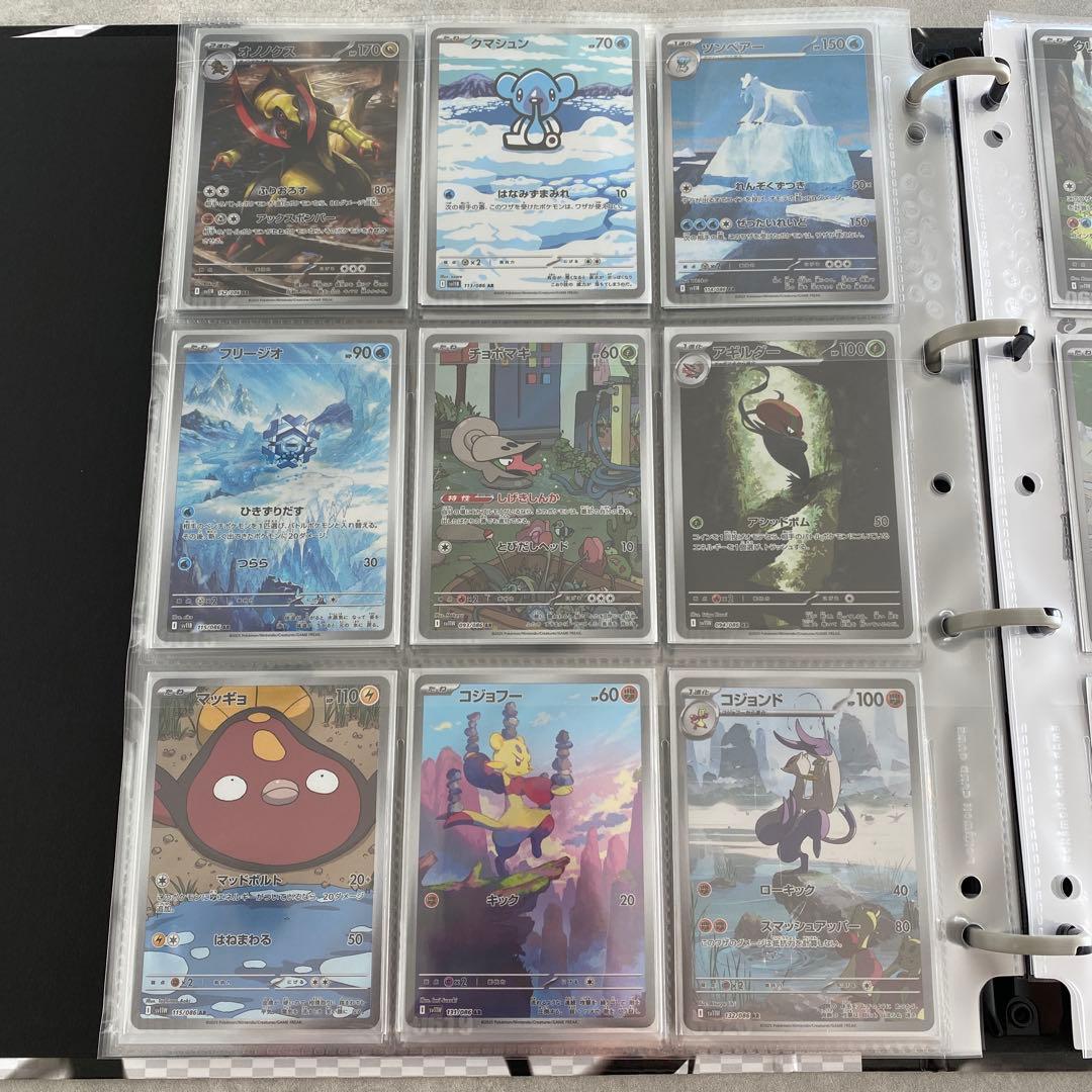 ホワイトフレアブラックボルトARコンプ➕SAR 10枚　ファイル付