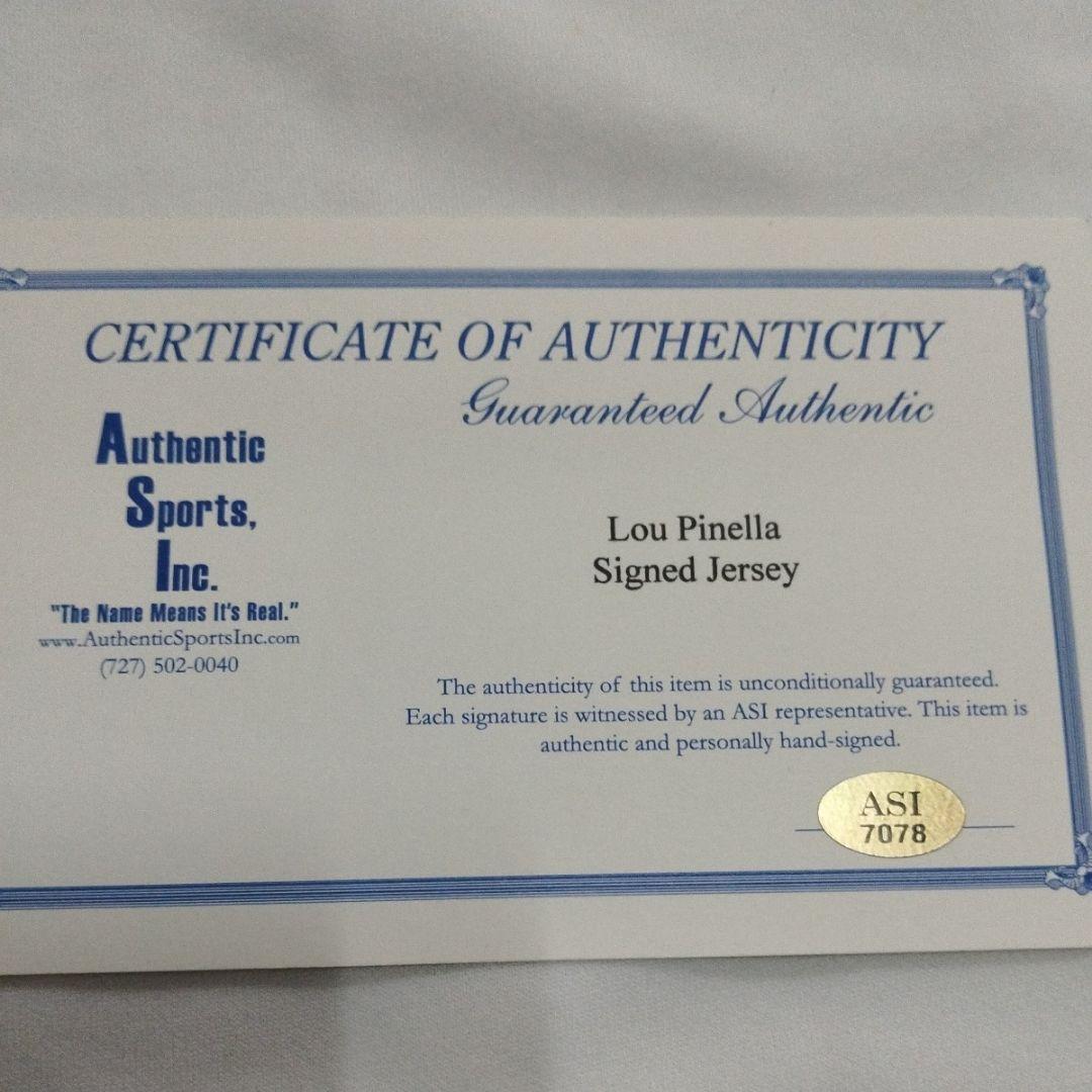 元 MLB シアトル マリナーズ・ ルーピ ネラ 監督 ユニフォーム 証明書付き