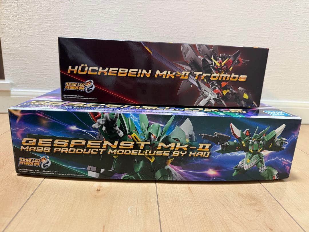 特限〜P還元中 スーパーロボット大戦OGプラモ2点セット