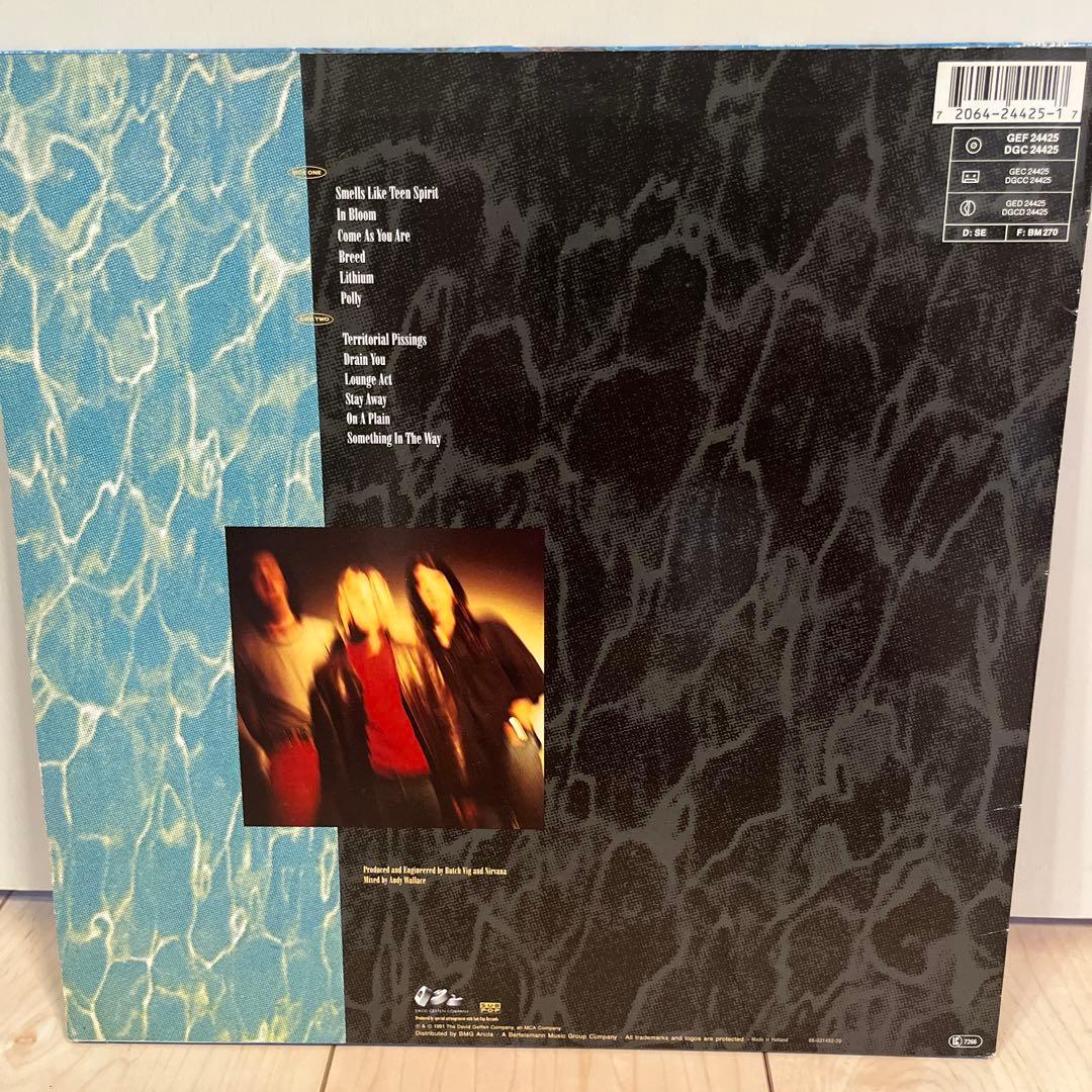 NIRVANA NEVERMIND レコード 1991年EU盤