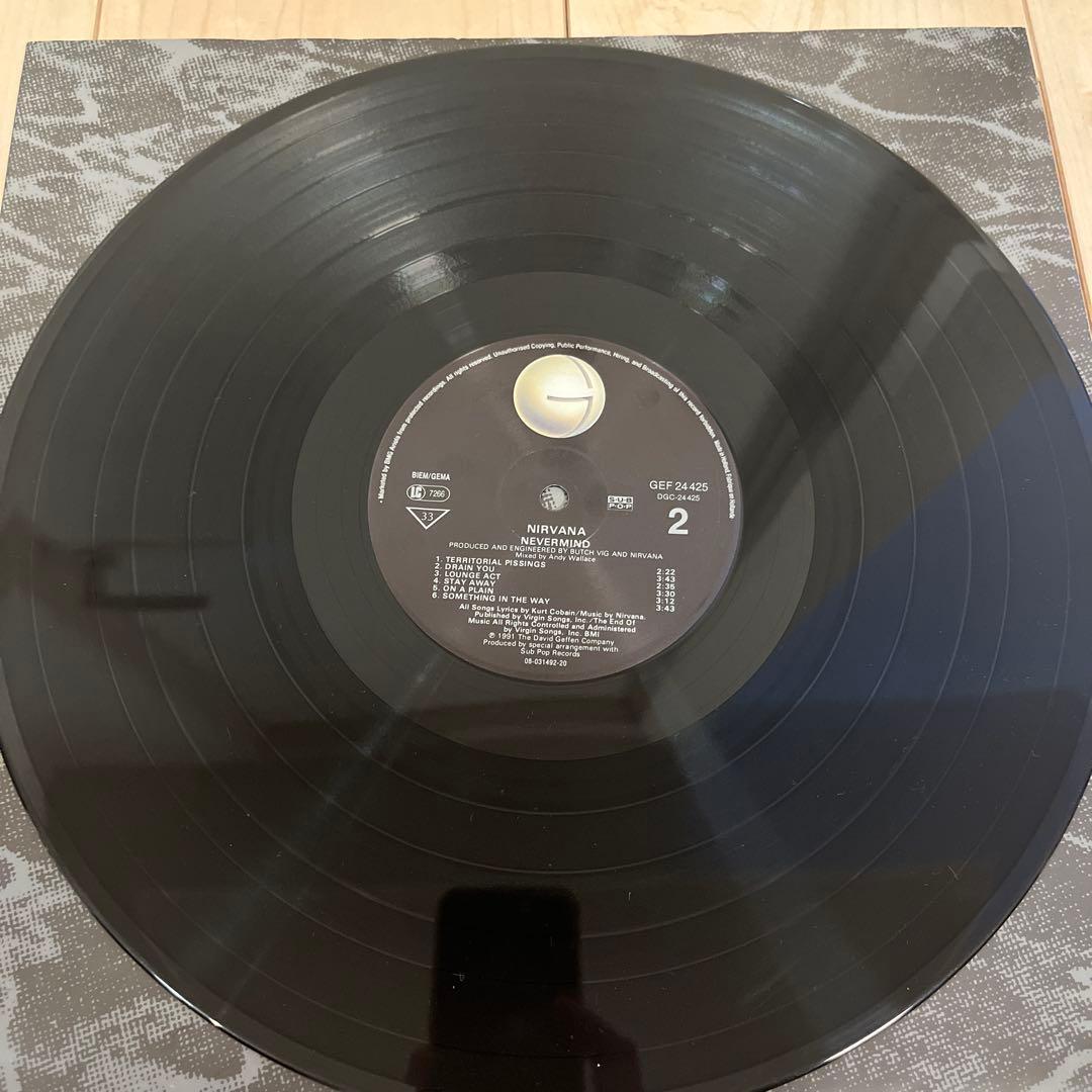 NIRVANA NEVERMIND レコード 1991年EU盤