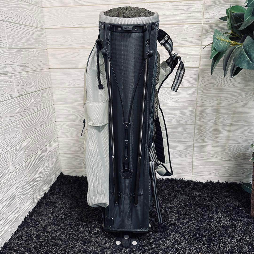 激シブ ナイキ スタンド ゴルフ キャディバッグ 14分割 グリーン 軽量