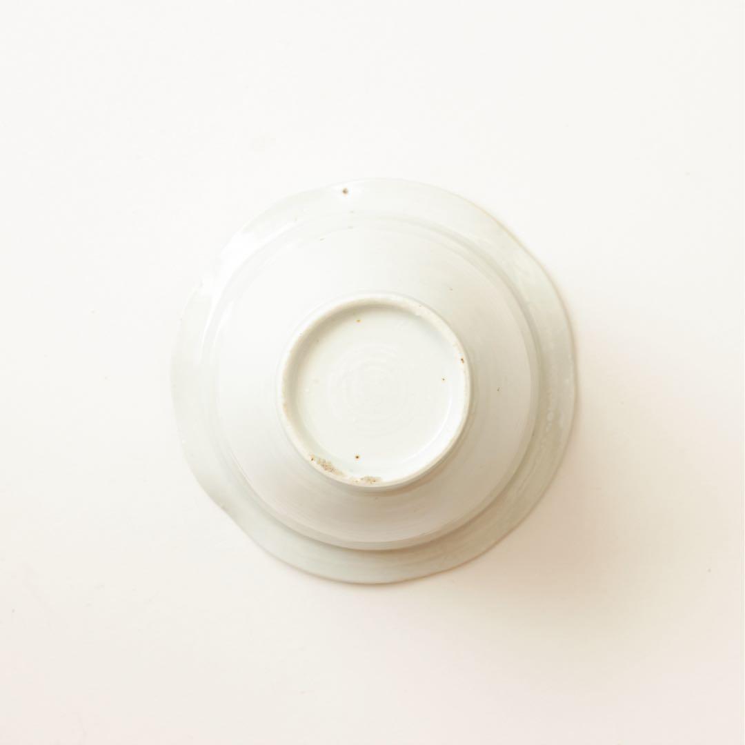 伊万里　古伊万里　江戸　中期　白磁　輪花　向付