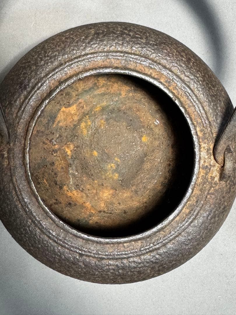 茶道具　瑞雲堂無地鉄瓶