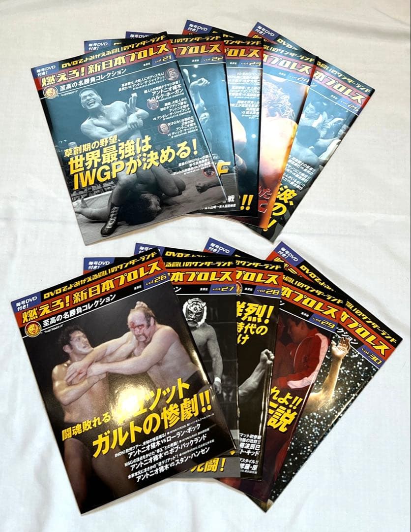 燃えろ！新日本プロレス全巻コンプリートセット
