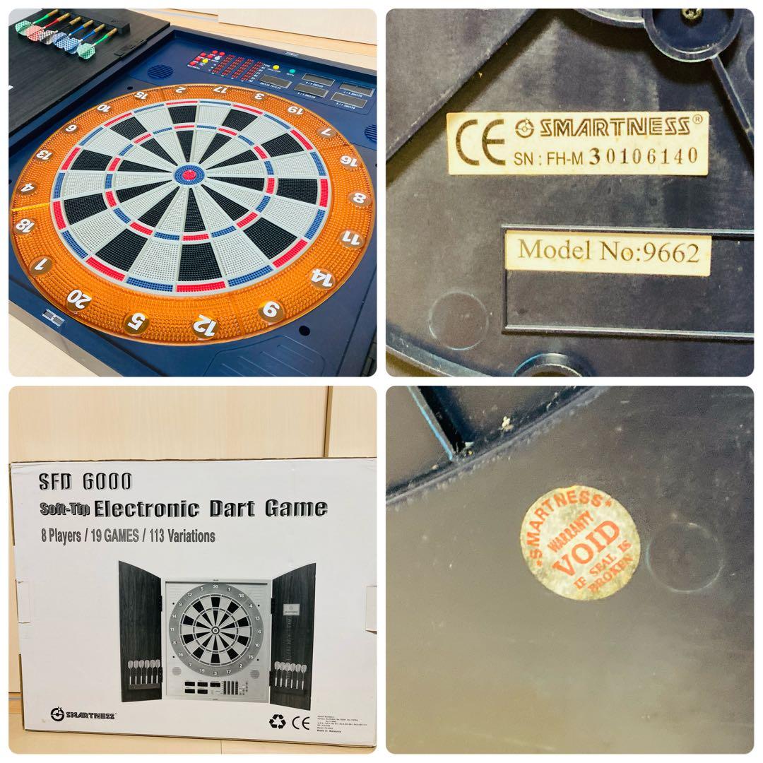 【美品】エレクトリックダーツボード SFD-6000 スミノフアイス 扉木製