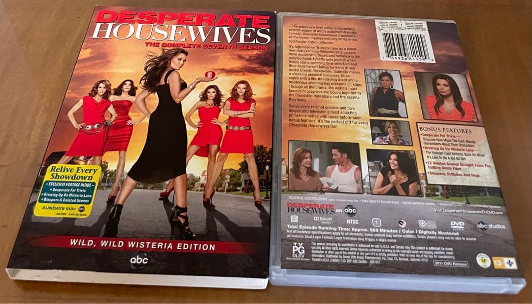 デスパレートな妻たち Complete Series DVD Region 1