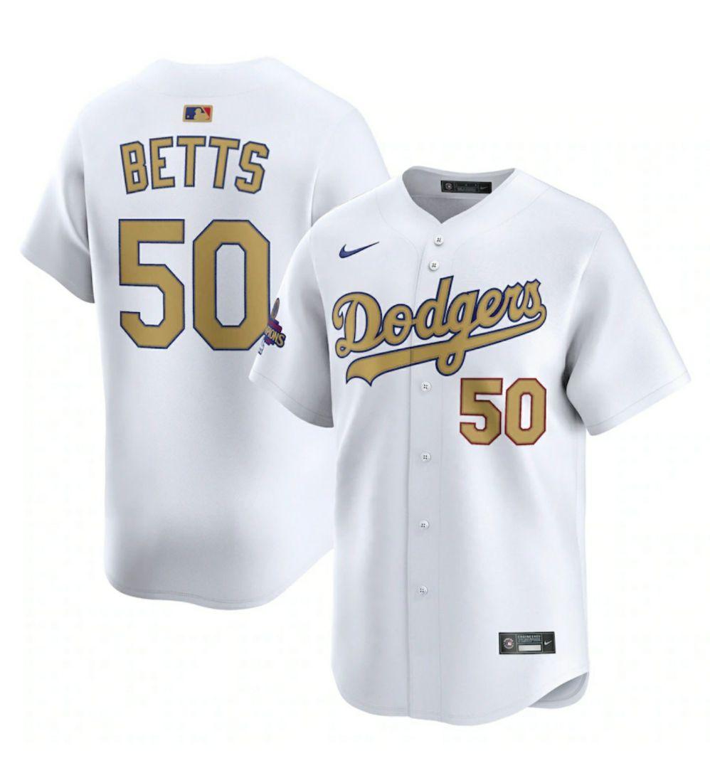 【正規品】限定ゴールドユニフォーム 大谷翔平ベッツフリーマン３点セット Ｓサイズ