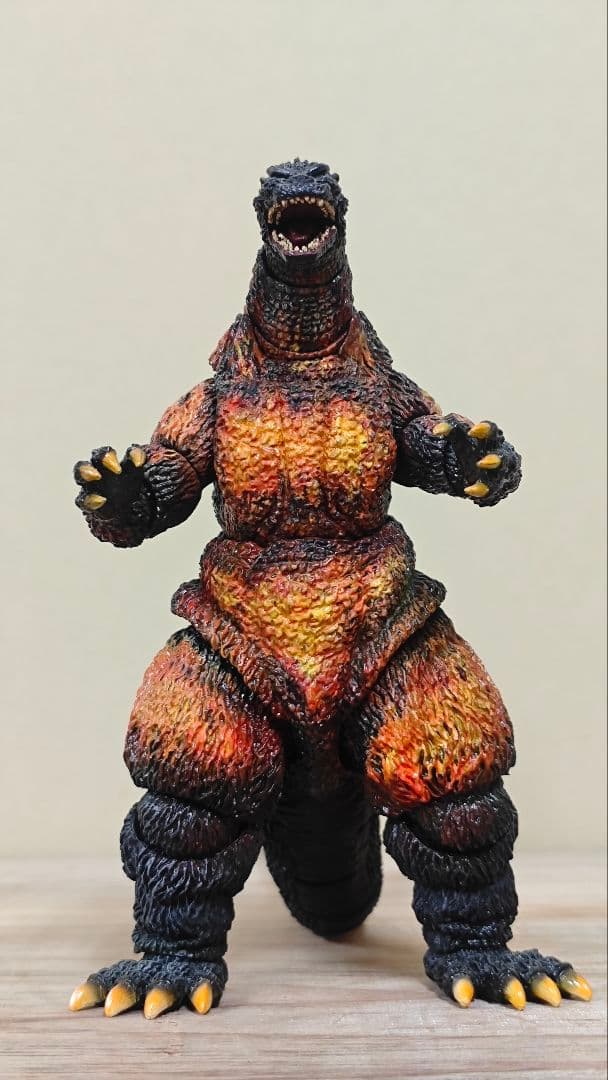 モンスターアーツ　S.H. Monster Arts バーニング　リペイント