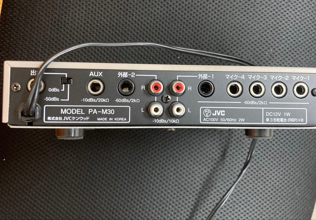 JVC PA-M30 マイクミキサー