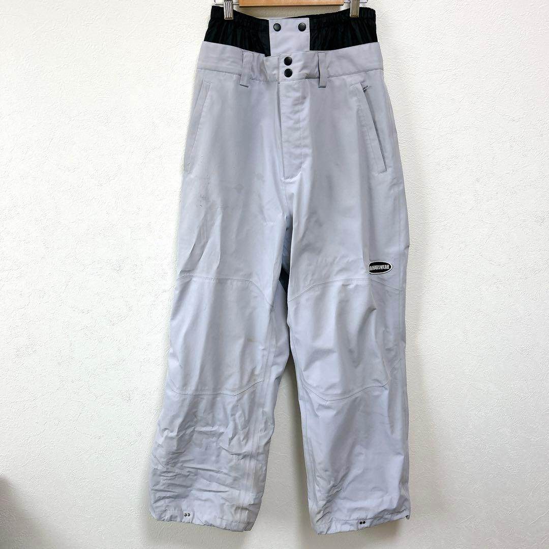 ダブルエーハードウェア スノーボードウェア レディース L 上下セット パープル