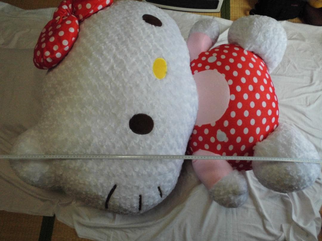★大幅値下げ★　キティ 1m超え 　ぬいぐるみ　ディスプレイ　『極美品』