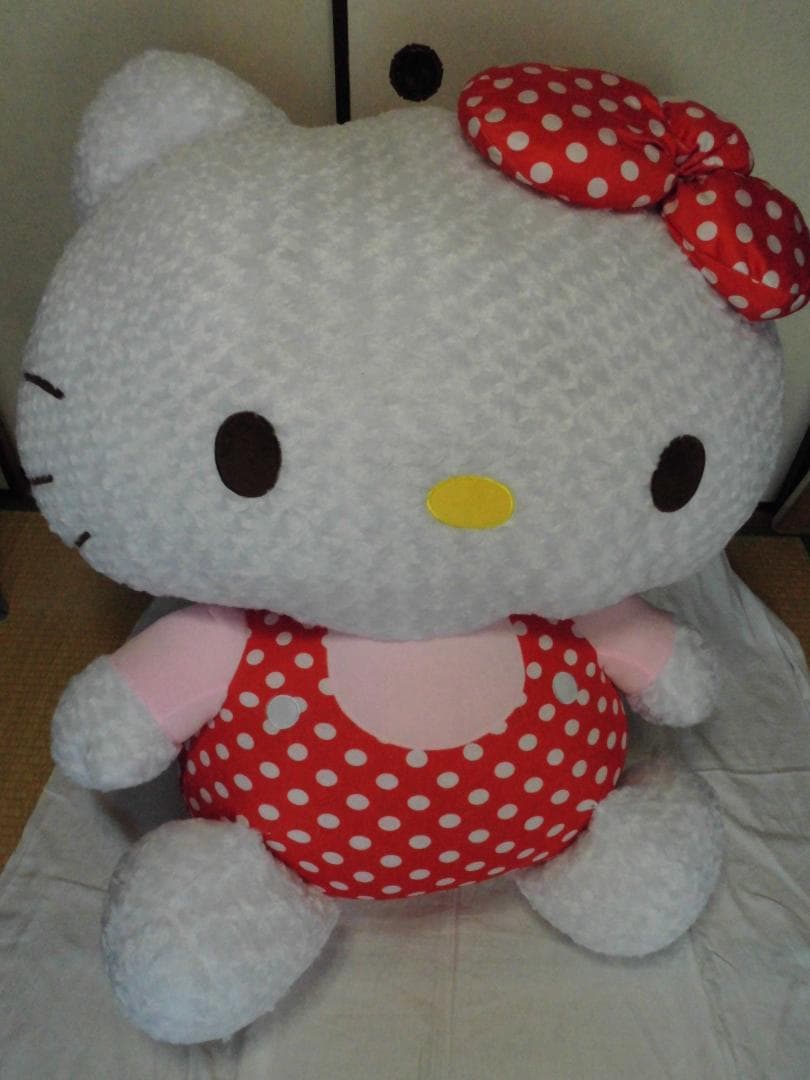 ★大幅値下げ★　キティ 1m超え 　ぬいぐるみ　ディスプレイ　『極美品』