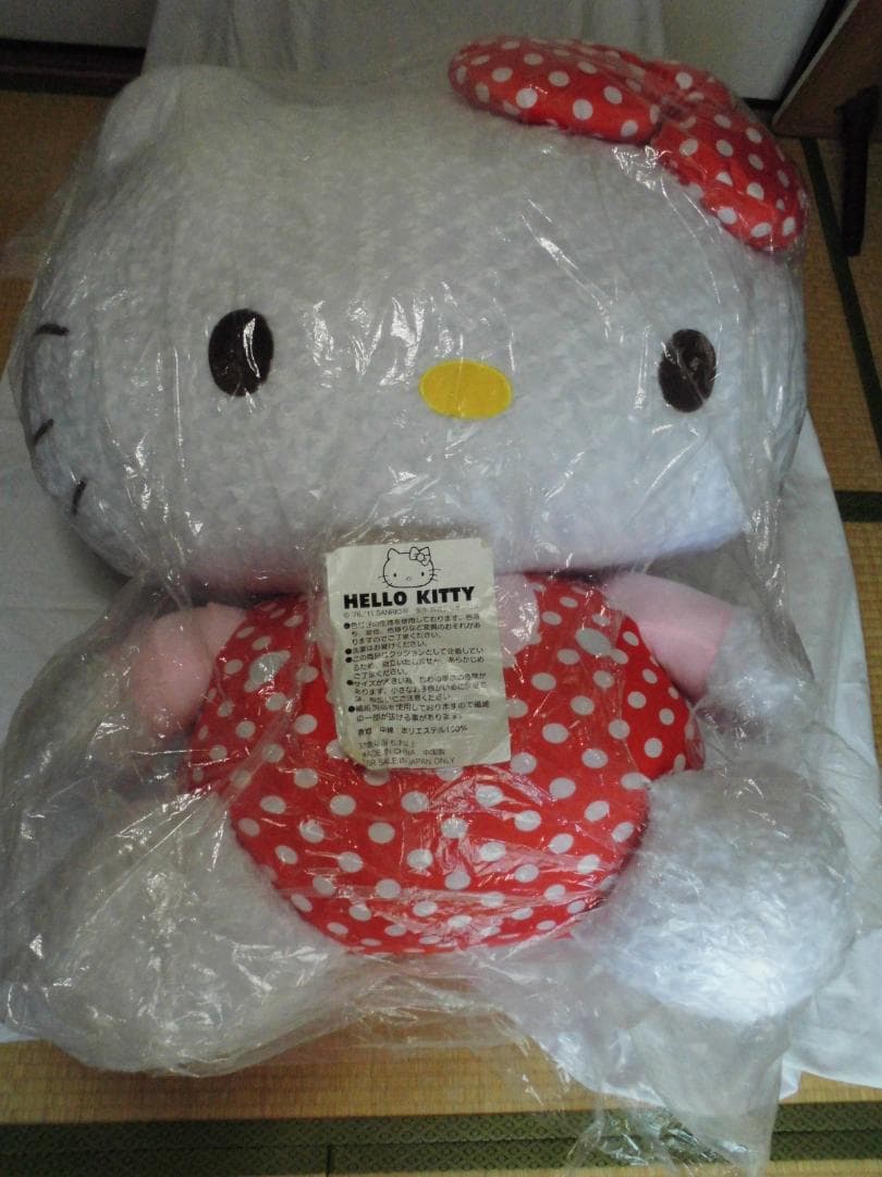 ★大幅値下げ★　キティ 1m超え 　ぬいぐるみ　ディスプレイ　『極美品』