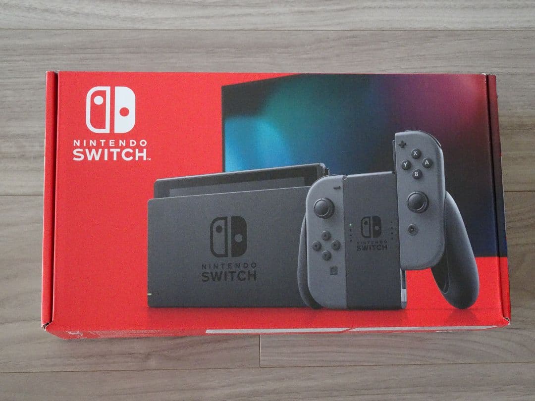 ★中古美品★　Nintendo Switch 本体　ニンテンドースイッチ　グレー