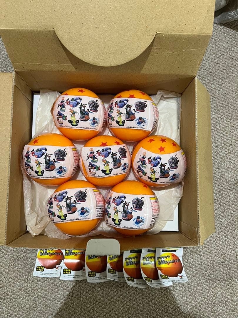 内袋未開封品ドラゴンボールカプセル この世はでっかい宝島　BP含む色彩全8種