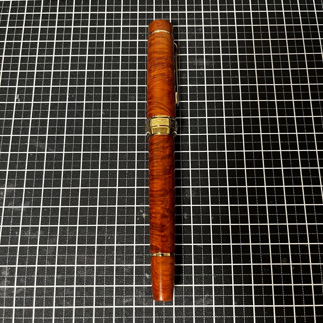 セーラー 万年筆 創業90周年記念 万年筆道楽 ブラウンブライヤー 長刀研ぎ