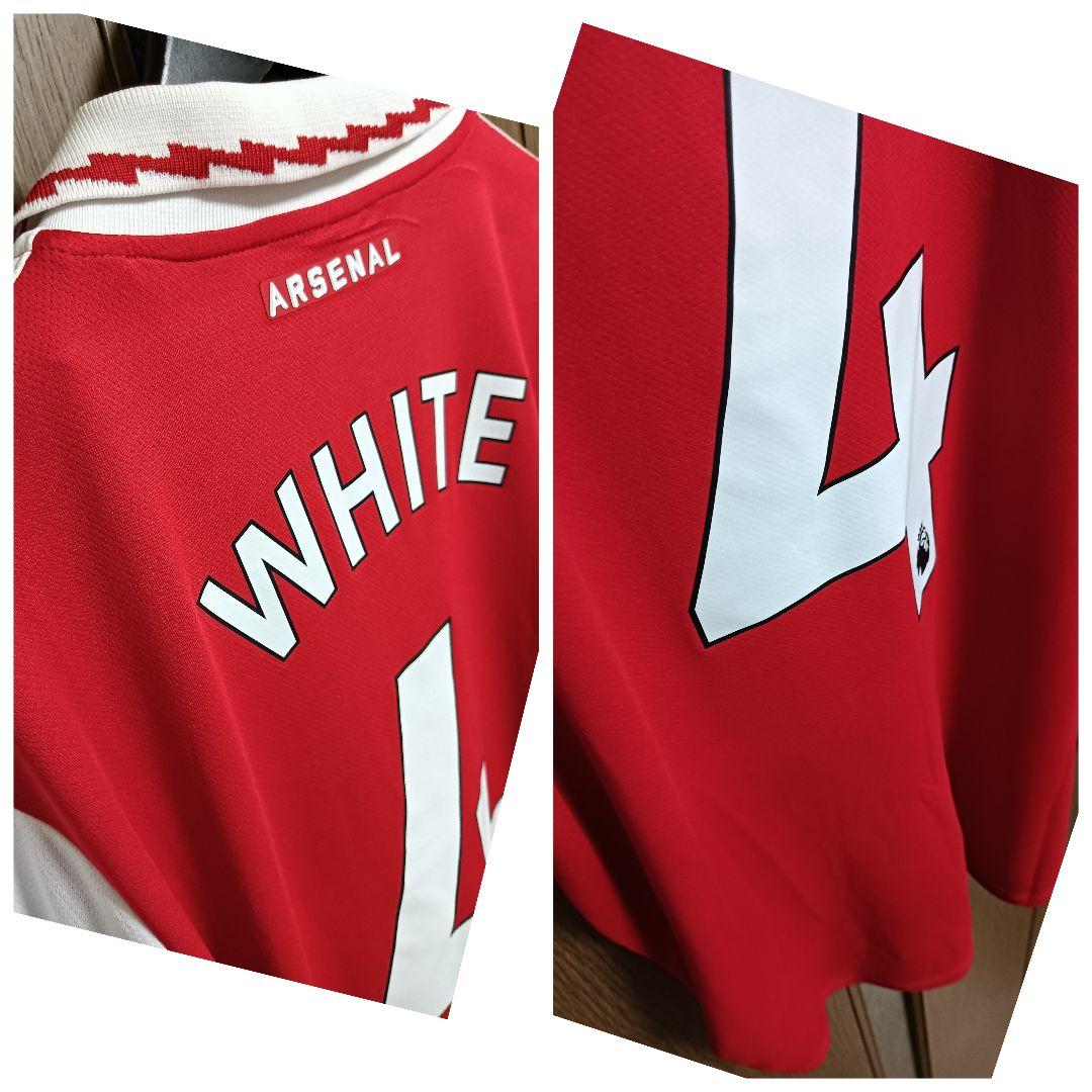 アーセナル ベン・ホワイト ユニフォーム 22/23ホーム L 紙タグ付き