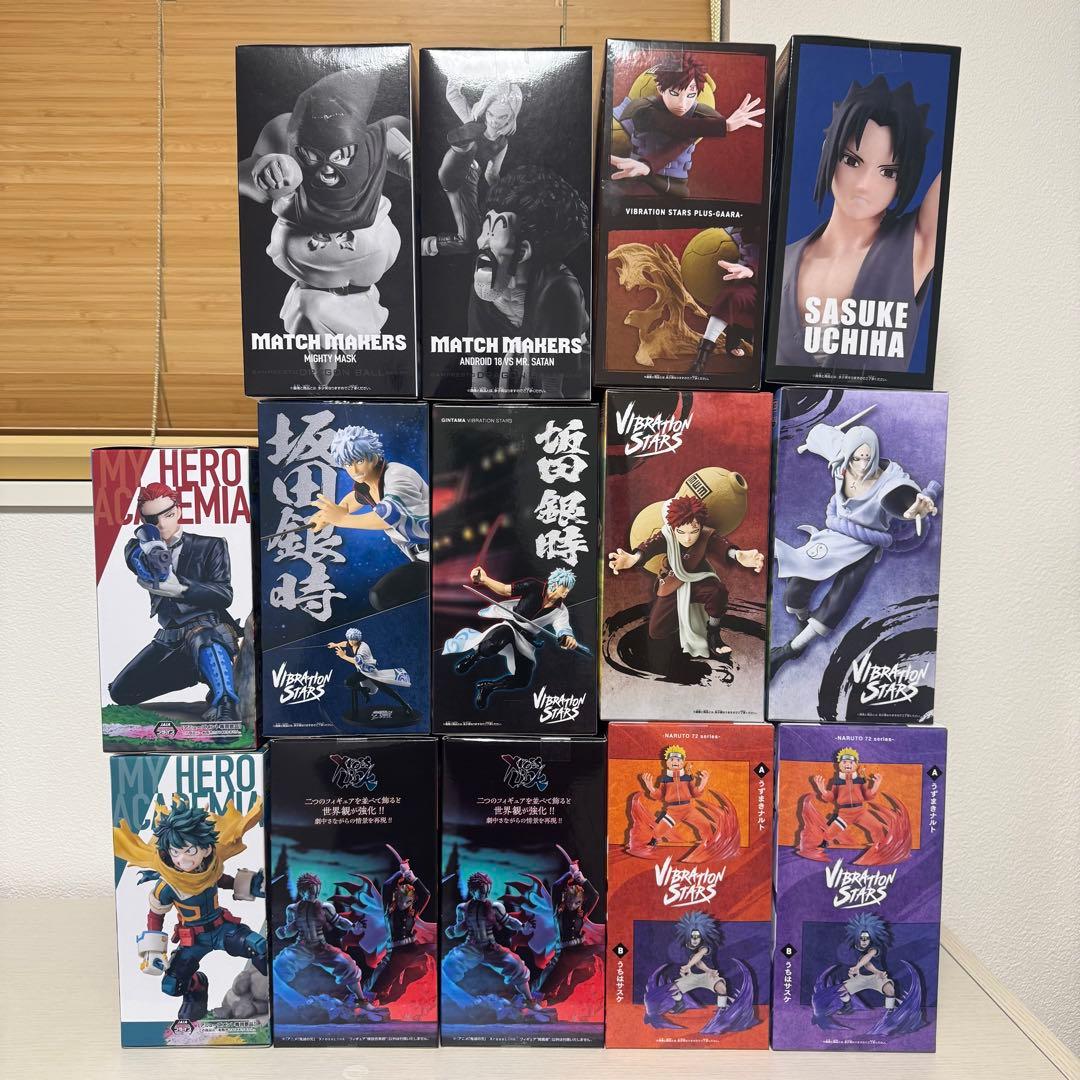 【12体まとめ売り】鬼滅の刃／ドラゴンボール／NARUTO／銀魂／ヒロアカ