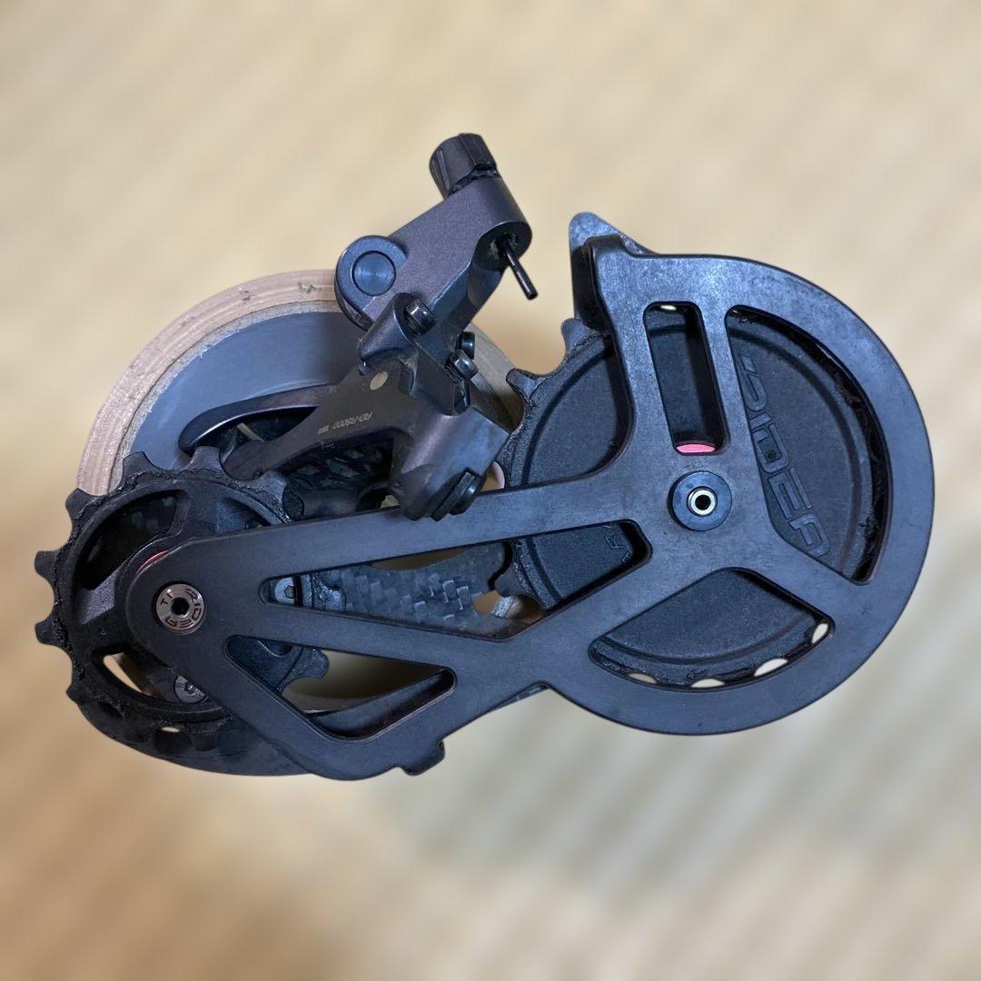 RIDEA カーボンプーリー リアディレイラー　送料無料