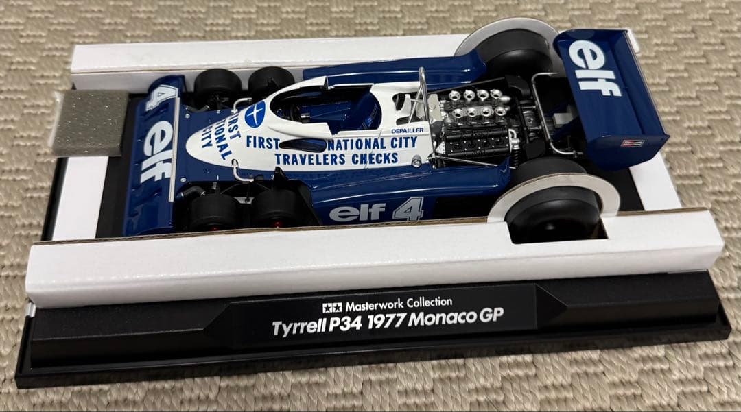 タミヤ　ティレルP34 1977モナコGP 1/20