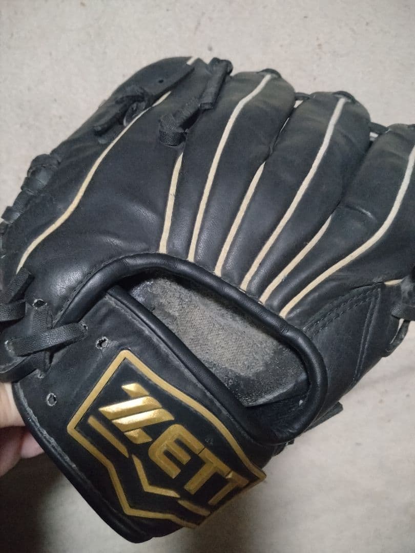 ZETT 硬式野球グローブ 黒