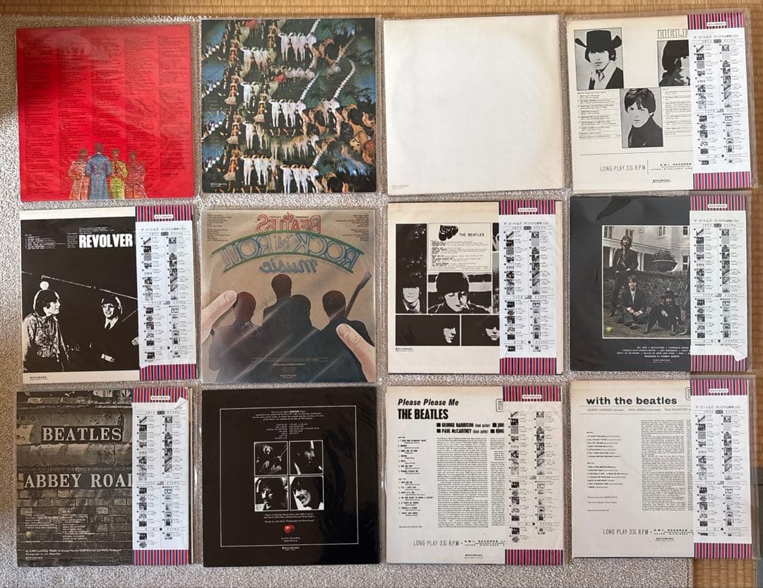 THE BEATLES ビートルズ　レコード　１２枚セット