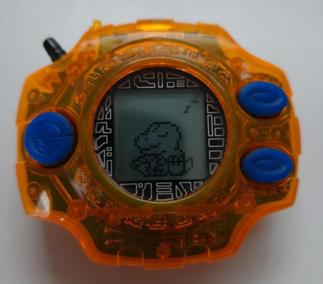 初代 デジヴァイス 1999年 当時品 取扱説明書付き デジモン アドベンチャー