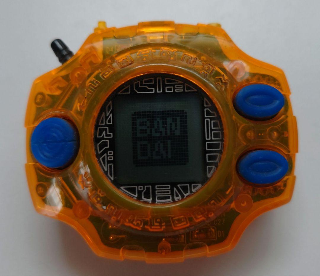 初代 デジヴァイス 1999年 当時品 取扱説明書付き デジモン アドベンチャー